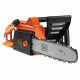 BLACK+DECKER Tronçonneuse 40 cm 1800 W CS1840-QS - Tendeur De Chaîne Avec Clé