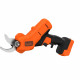 BLACK+DECKER Sécateur 18V Sans Batterie BCPP18B-XJ - Capacité De Coupe 25 mm