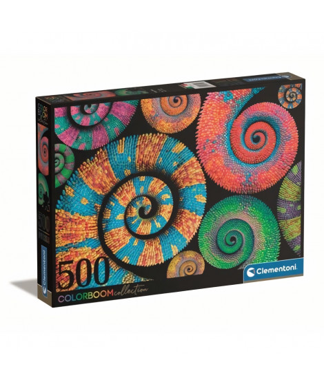 Clementoni - 500p Colorboom Curly - 49 x 36 cm