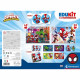 Clementoni - Edukit - Coffret Spidey 4 en 1 -  Un puzzle de 30 et de 48 pieces, un mémo et six cubes - Dés 4 ans