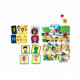 Clementoni - Coffret de 8 jeux en 1 - Jeux éducatifs formes, couleurs, nombres, quantités - Dés 3 ans