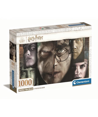 Clementoni - 1000p Harry Potter - 70 x 50 cm - Avec poster