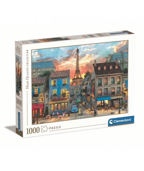 Clementoni - 1000p Rues de Paris  - 70 x 50 cm