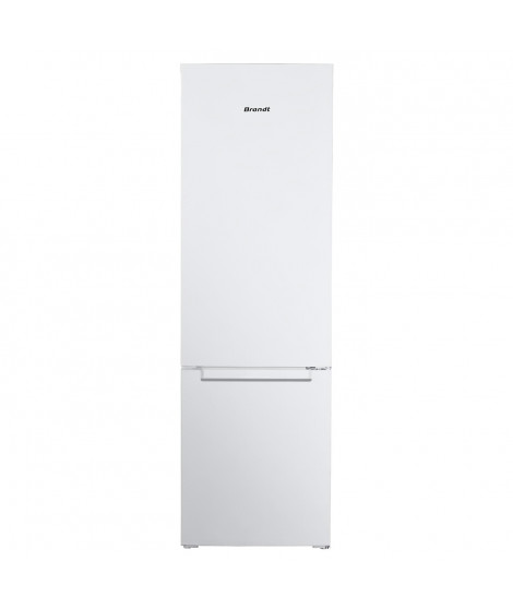 Réfrigérateur combiné BRANDT BC8027EW - 2 portes - 262L - L55 cm - Blanc