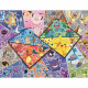 Nathan-POKEMON-Puzzle 2000 pieces - Les 16 types de Pokémon-4005556873142-A partir de 14 ans