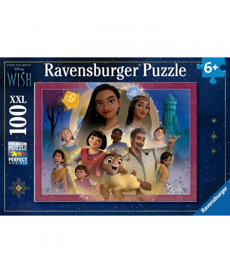 Ravensburger-Puzzle 100 pieces XXL - Le royaume des souhaits / Disney Wish-4005555010487-A partir de 6 ans