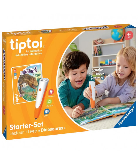 Ravensburger-tiptoi Starter Dino-4005556001750-A partir de 4 ans