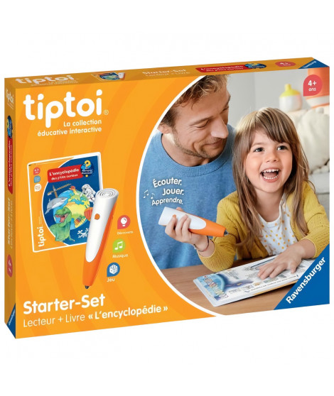 Ravensburger-tiptoi Starter Encyclo-4005556001767-A partir de 4 ans