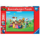 Ravensburger-SUPER MARIO-Puzzle 200 pieces XXL - Les aventures de Super Mario-4005556129935-A partir de 8 ans