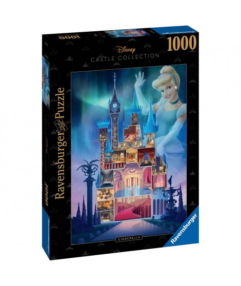 Ravensburger-PRINCESS-Puzzle 1000 pieces - Cendrillon (Collection Château Disney Princ.)-4005556173310-A partir de 14 ans