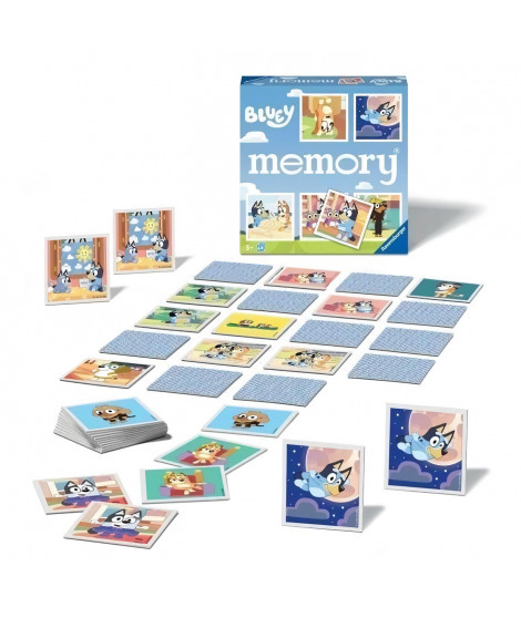 Ravensburger-BLUEY-Grand memory Bluey-4005556226467-A partir de 3 ans