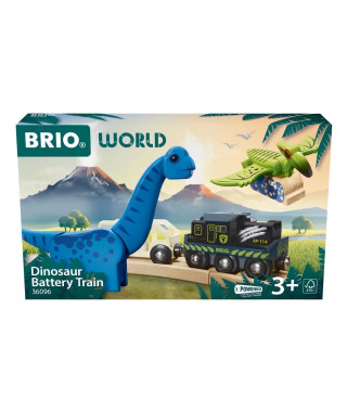 BRIO Train a piles Dinosaure-7312350360967-A partir de 3 ans