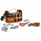 SMOBY Black + Decker Caisse a Outils Tissu + 4 Acs