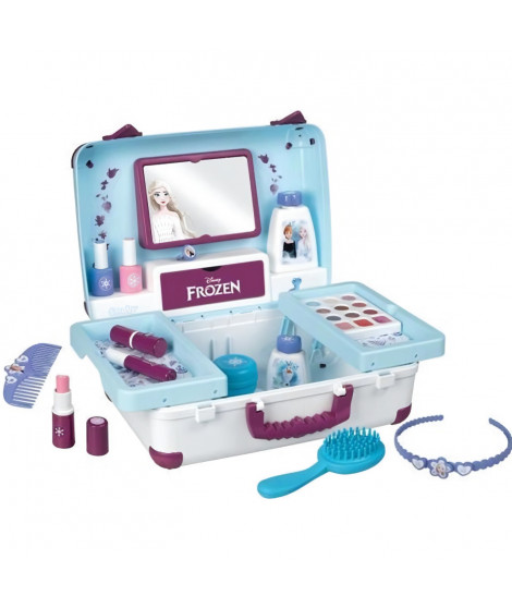 FROZEN Valise beauté - Reine des Neiges - Coiffure, onglerie, maquillage - des 3 ans