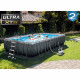 Intex - 26364 - Kit piscine ultra xtr rectangulaire tubulaire 7,32 x 3,66 x 1,32m