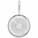 TEFAL G732S255 Lot de 2 poeles 24/28 cm, Induction, Revetement extérieur inox, Revetement intérieur antiadhésif, Duetto