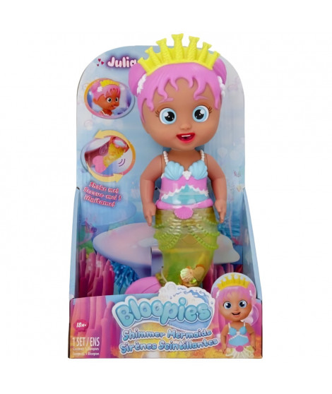 Jouet de bain - IMC Toys - 917316 - Bloopies - Shimmer Mermaids Julia
