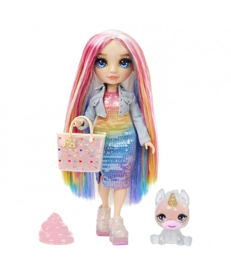 Rainbow High Poupée Mannequin avec Kit de Slime et Animal de Compagnie - Amaya (Rainbow) - Poupée Pailletée 28 cm avec Kit de…