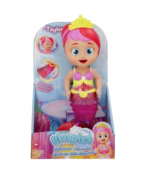 Jouet de bain - IMC Toys - 917323 - Bloopies - Shimmer Mermaids Taylor