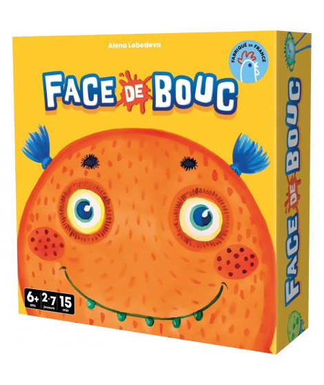 Face de bouc - Asmodee - Jeu de mémoire amusant qui encourage la créativité - Des 6 ans