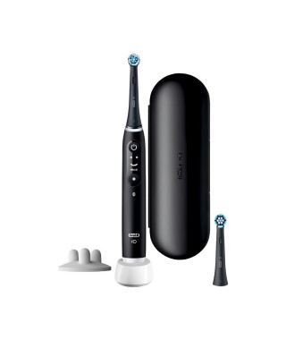 Brosse a Dents Électrique Oral-B iO 6 Noire - 3 Brossettes - 5 Modes de Brossage - Minuterie Intégrée