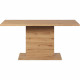 Table a manger FOLLOW 6 personnes - Mélamine chene artisan - L160 x P80 x H76 cm - TRENDTEAM