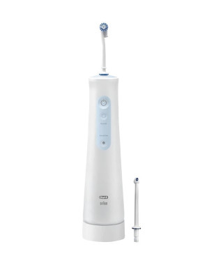 Hydropulseur Oral-B - AquaCare 4 - Technologie Oxyjet - 2 types de jets - 2 intensités ajustables