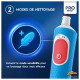 Brosse a Dents Électrique Oral-B Pro Kids 1 Manche Marvel Spider-Man, 1 Brossette, 3 Ans et Plus