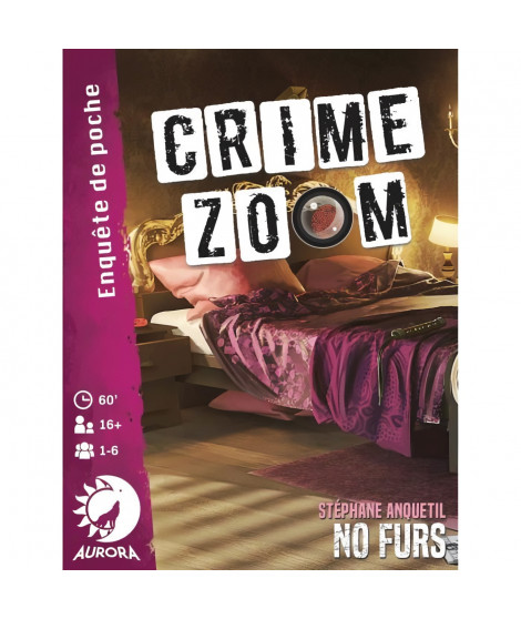 Crime Zoom : No Furs - Asmodee - Des 62 ans