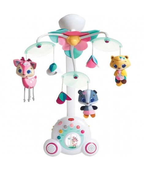 TINY LOVE Mobile Musical Soothe 'n Groove, 18 Mélodies, des la Naissance, Collection Princesse