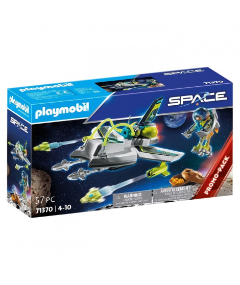 PLAYMOBIL Spationaute et drone - Space - Avec projectiles - Des 4 ans