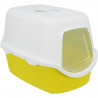 Bac a litiere TRIXIE Vico - Couvercle - 40 × 40 × 56 cm - Lime et blanc
