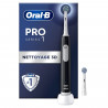 Oral-B Pro Series 1 Brosse a Dents Électrique Noire, 2 Brossettes, Conçue Par Braun