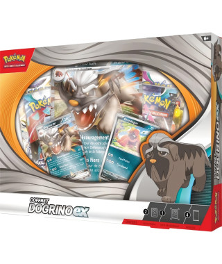 Pokémon : Coffret ex (4 boosters) - Dogrino-ex Q1