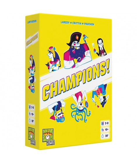 Champions! - Asmodee - Jeu d'ambiance - Des 10 ans