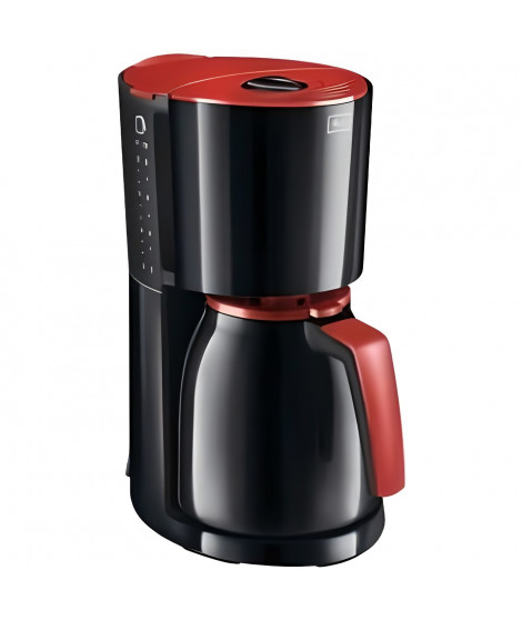 MELITTA 1017-10  Cafetiere filtre avec verseuse isotherme Enjoy II Therm - Noir et Rouge