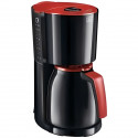 MELITTA 1017-10  Cafetiere filtre avec verseuse isotherme Enjoy II Therm - Noir et Rouge