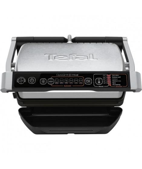TEFAL GC706D12  OPTIGRILL Grill - 2000W - 5 niveaux de cuisson - 6 programmes - Gris