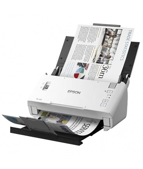 Scanner défilement innovant - EPSON - WorkForce DS-410 - USB 2.0 - 26pages/min