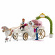 Figurine La caleche des mariés, des 5 ans, schleich 42641 HORSE CLUB - coffret, 106 pieces