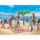 PLAYMOBIL 71470 Amélia et Ben avec chevaux