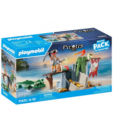 PLAYMOBIL 71473 Pirate avec alligator