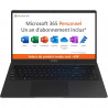 PC Portable Ultrabook - THOMSON NEO15 - 15,6 FHD - Celeron N4020 - RAM 4Go - 128Go SSD - Windows 11S - Noir - AZERTY + Office…