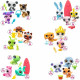 BANDAI - Littlest Pet Shop - 3 Pets surprise - Petits animaux a collectionner - BF00568