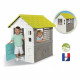 SMOBY Maison Jolie Maison - 1 portillon + 2 fenetres - Anti-UV - 98x110x127 cm - Facile a monter