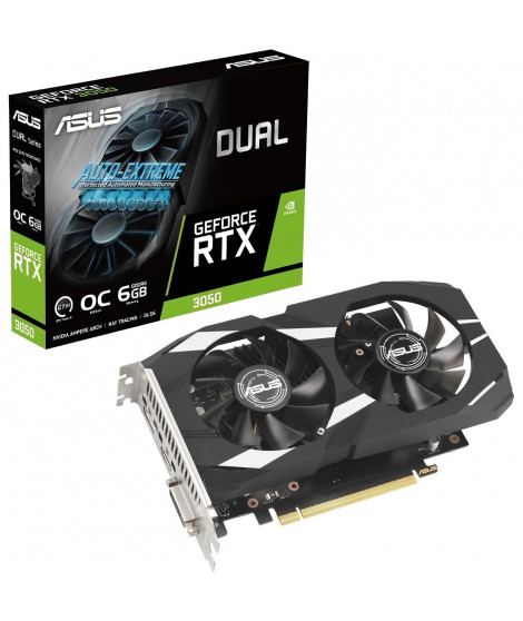 ASUS - Carte graphique - GeForce RTX 3050 OC Edition 6GB GDDR6