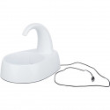 Fontaine a boire TRIXIE Curved Stream - Plastique - 2,5L - 25 × 24,5 × 35 cm - Blanc