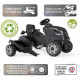 SMOBY Tracteur a pédales Farmer XL + Remorque - Noir