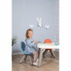 SMOBY - KID Chaise enfant bleu orage - Anti UV - Max 50 Kg - Fabrication française