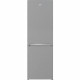 BEKO RCHE365K30XBN - Réfrigérateur combiné pose-libre 334L (233+101L) - Froid ventilé - L59,5x H184,5cm - Métal brossé